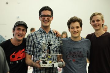 L - R:  Ryan Cotsakis, Daniel Chawla, Brendan Pousette, Jonah Killam