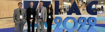 Engineering Physics students chosen to present at the 73rd International Astronautical Congress